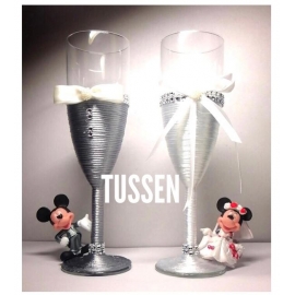 Copas Mickey y Minnie novios