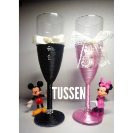 Copas brindis Mickey y Minnie